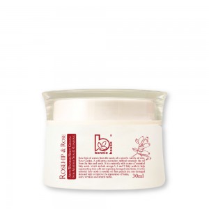 Rosehip & RoseAnti-Wrinkle Night CreamFor Mature Skin & Repairing 30ml