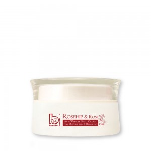 Rosehip & Rose Anti-Wrinkle Night CreamFor Mature Skin & Repairing 15ml