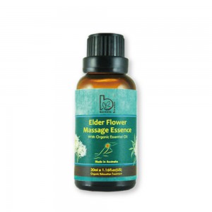 Elder Flower Massage Essence with Organic Essential Oil 30ml